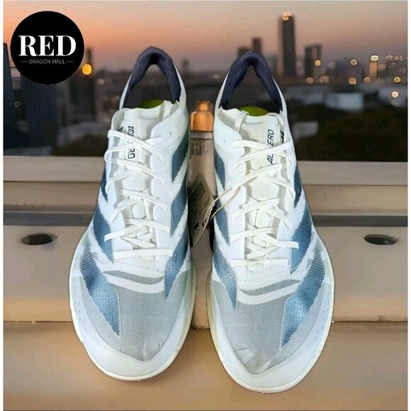 Adidas Adizero Ambition Track Spikes Cleats White Green IE5486 - Men’s Size 11.5 - Picture 6 of 16